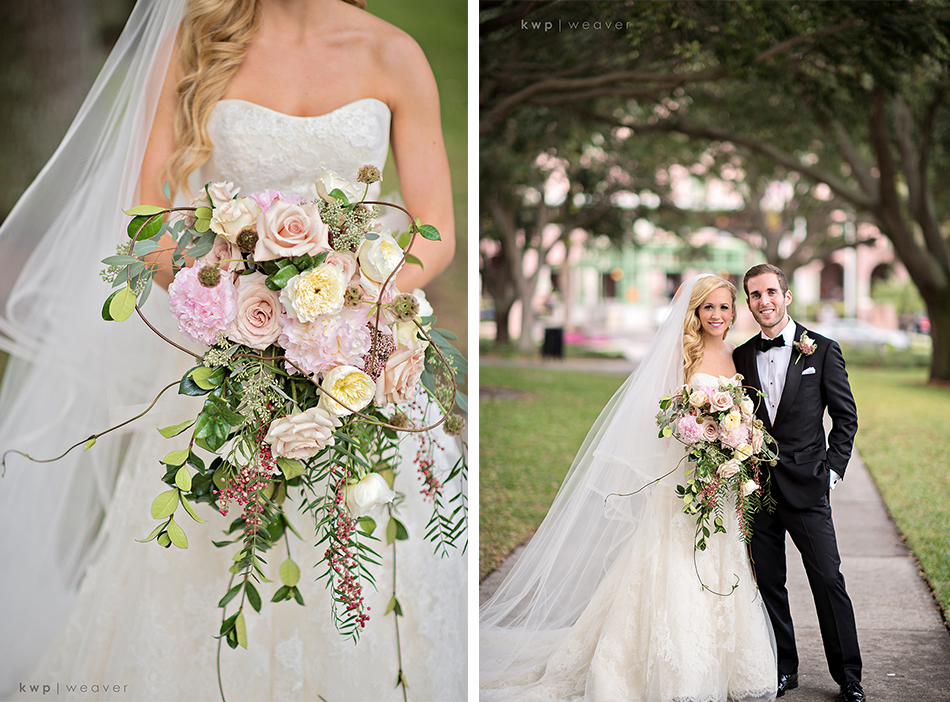 Large bridal bouquet by Botanica