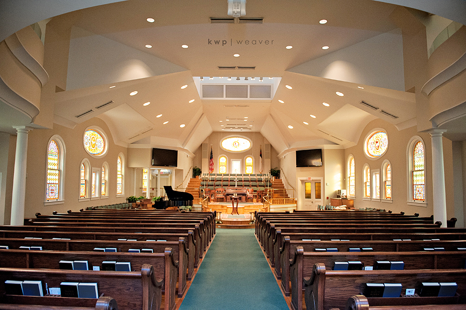 Ancient City Baptist Church wedding ceremony